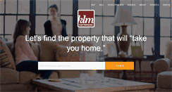 Desktop Screenshot of klmproperties.com